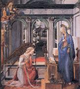 Fra Filippo Lippi The Annunciation oil painting on canvas